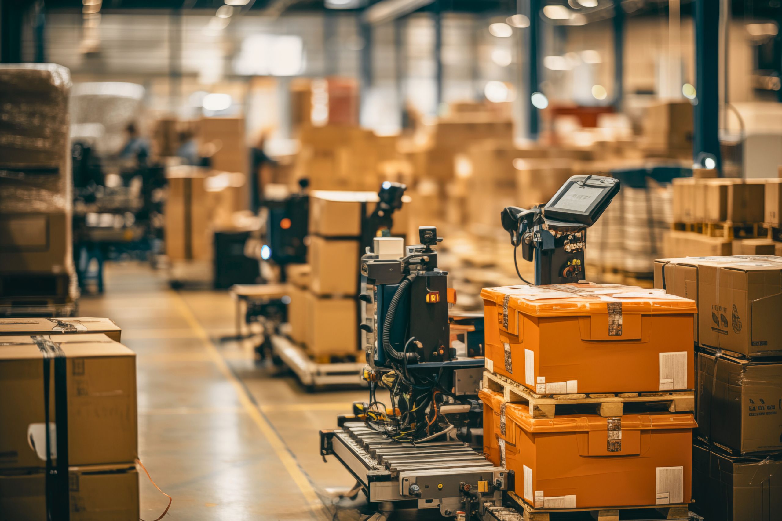 Integration of crane systems with conveyors and AGV/AMR flows